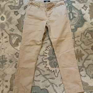 Mens Aeropostale slim straight khakis